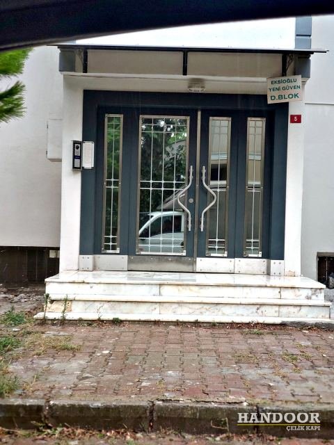 Bina Giriş Kapısı - HANDOOR Çelik Kapı – Tuzla